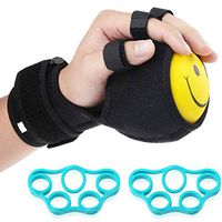 WLDQ Grip Strength Ball Finger Device Training Equipment Anti-Spasticity Ball Splint Finger Orthosis for Hand Functional Impairment/Hemiplegia/Stroke (Size : 2pcs)