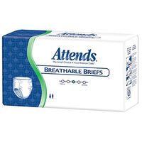 Attends Breathable Adult Briefs - X-Large 60/cs