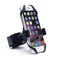 Bike Phone Mount, 360° Adjustable Motorcycle/Bike Handlebar Universal Smartphone Mount Time/Map/Music/GPS Navigation for iPhone X 8 7 6 5 Plus Samsung S9 S8 S7 S7 S6 S5