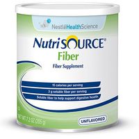 NutriSOURCE Fiber Supplement - 7.2 oz Canisters (powder) - Case of 4 - NES97551SND282100