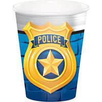 Police Party Cups, 24 ct
