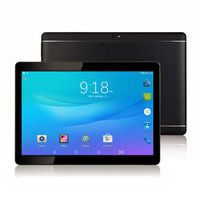 10 inch Google Android 7.0 Nougat System Tablet Unlocked Pad with Dual SIM Card Slot XINYANGCH 10.1" IPS Screen 4GB RAM 64GB ROM 3G Phablet Built-in Bluetooth WiFi GPS Tablets (Metallic Black)