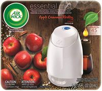 Air Wick Essential Mist, Essential Oil Diffuser, (Diffuser + 1 Refill), Apple Cinnamon Medley, Air Freshener