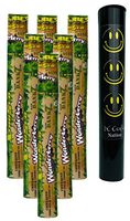Herb Airtight Tube Pocket Protector with Cyclones Wonderberry Hemp Cones 6 Count DC Crafts Nation- Happy Face