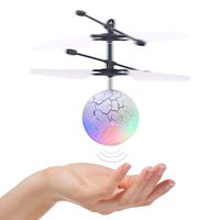 Fricon Flying Ball for Kids Boys Girls, LED Lights Colorful Flying Ball Toys for Boys Age 3-15 Toys for Girls Age 3-15 Gifts for 3-12 Year Old Boys White KMUSQ03