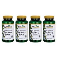 Swanson Full-Spectrum Barberry Bark 500 Milligrams 60 Capsules (4 Pack)