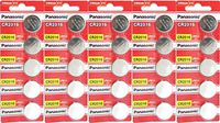 Panasonic CR2016 3 Volt Lithium Coin Battery 25 Pack