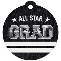 Big Dot of Happiness All Star Grad - Graduation Party Favor Gift Tags (Set of 20)