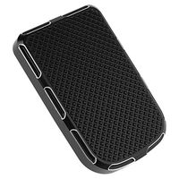 Frames & Fittings Motorcycle CNC Aluminum Edge Cut Brake Pedal Pad Cover Footpegs for Harley FLD FL Softtail Touring Trike 115 X 75 X 15mm - (Color: Black)