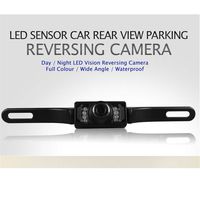 TOPNAVI Universal Vehicle Backup Camera Rear Dual Use Car Rearview Camera Hanging Drilling Night Vision Waterproof