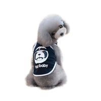 Howstar Pet Shirt, Puppy Small Cat Dog Baby T Shirt Summer Pet Vest Harness Apparel (M, Black)