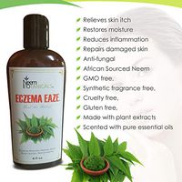 Eczema Eaze with Neem Oil, Helps Fight Eczema, Psoriasis, Dermatitis. Promotes Healing, Calms, Soothes and Relieves Dry Itchy Skin