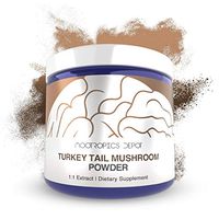 Turkey Tail Mushroom Powder | 30 Grams | Trametes versicolor | Organic Whole Fruiting Body Extract | Promotes Healthy Cellular Function