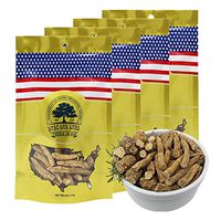 DOL Hand-Selected Sun Dried Cultivated Wisconsin American Ginseng Root Prong 美國威斯康辛州西洋參 花旗參 經濟實惠裝 四袋裝 (113g/Bag)