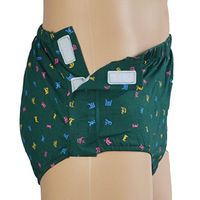 Reusable Underwear Waterproof Snap-On Incontinent Pants Incontinent Underwear Washable M