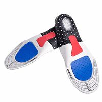 1 pair Free Size Unisex Orthotic Arch Support Sport Shoe Pad Sport Running Gel Insoles Insert Cushion for Men