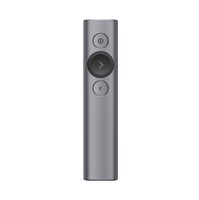 Logitech Spotlight Presentation Remote - Advanced Digital Highlighting with Bluetooth, Universal Compatibility, 30m Range and Quick Charging - Slate