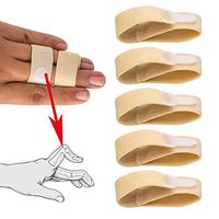 Buddy Finger Wraps,Taping Treatment for Jammed,Dislocated, Broken or Sprained Fingers，Prevent Further Injury from Occurring by Malt Goods（5 pcs）