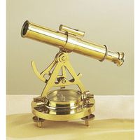 Antique Reproduction Decorative Telescope and Compass