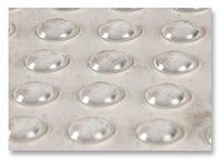 8mm Clear Stick On Door Buffers - 49 Pack