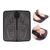 Qinlorgo EMS Foot Massager for Home Use, Electric EMS Foot Muscle Massage Pad Feet Acupuncture Stimulator Massager(#2)