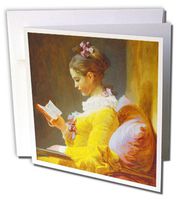 3D Rose Greeting Cards with Envelopes, Set of 6 (gc_157624_1)