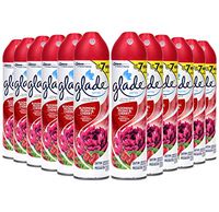Glade Blooming Peony and Cherry Air Freshener Aerosol, 8 Ounce - 12 per case.