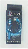 Oulong Universal in-Ear Headphones OL-56 with Control Talk and Super Bass (Blue)