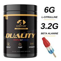 Alchemy Labs - Duality Pre-Workout Powder Energy Drink, Triplelicious, 25 Servings, Caffeine, L-Citruline, Beta-Alanine, NO Boosters and Mood Enhancers