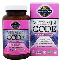 Garden of Life Vitamin Code 50 & Wiser Women's Multi, 120 Capsules