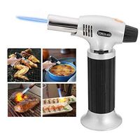 Windproof Creme Brulee Culinary Butane Refillable cook Torch Jet Flame Lighter by advanced
