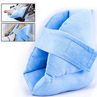 GHzzY Heel Cushion Protectors with Breathable Sponge Filling - Foot Ankle Protector Pillow for Pressure Sore and Heel Ulcer Relief,1Pcs