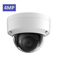 4MP 2K Outdoor PoE IP Camera OEM DS-2CD2143G0-I 2.8mm, Dome Security Camera with EXIR 98ft Night Vision, Smart H.265+ WDR, VAC, SD Card Slot, ONVIF, IP67 IK10
