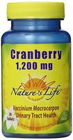 Nature's Life Cranberry Concentrate , 1200 Mg, Vaccinium Macrocarpon, 30 Tablets