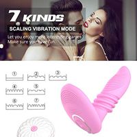 Powerful Wearable Butterfly Novelty Didos 7 Frequency Vibrantors Mssagers for Women Sex Waterproof & Silent T-Shirt Smart Heating Perfect Cute Cat Gifts for Girlfriend and Wife