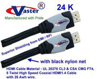 VasterCable, (2 Pack, 50 ft / 15.24 M) High-Speed HDMI Cable, with Ethernet, Ultra Series - Supports Ethernet, 3D, and Audio Return