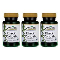 Swanson Black Cohosh 540 Milligrams 60 Capsules (3 Pack)