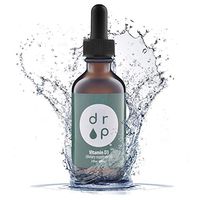 Vitamin D3 Drops 1000 IU - 2 oz Liquid Supplement Vegan from Lichen, for Bone Strength, Improved Mood - No Artificial Preservatives, Non-GMO, Gluten Free