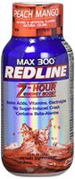 VPX Redline Power Rush 7-Hour Energy Max 300 Shot Supplement, Peach Mango, 2.5 Ounce (Pack of 12)