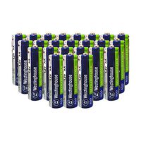 Westinghouse Pre-Charged Ni-Mh AA Solar Batteries 1.2V 800mAh, 24 Pack