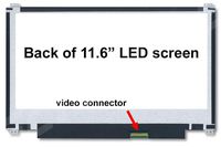 FULLCOM 11.6" Screen Compatible with ASUS X205T X205TA-BING-FD015B Laptop Replacement LED LCD fit INNOLUX N116BGE-EB2 1366X768