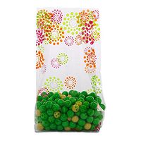 Blooming Flowers Cello Bags 5" X 3" X 11 1/2" Halloween - 1.2 mil Thick