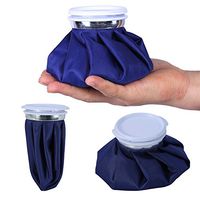 Ice Cold Pack Reusable Ice Bag Hot Water Bag for Injuries, Hot & Cold Therapy and Pain Relief (L, 11")