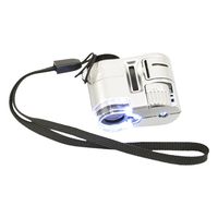 Apexel 63x Mini LED and UV Light Pocket Jewellery Loupe Magnifier Microscope Lens with Back Case for Samsung Galaxy S6