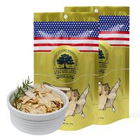 DOL American Ginseng Slice 4oz/Bag(2Bags) from Wisconsin 花旗参片/西洋参片 （Sliced Ginseng Root）113g/Bag