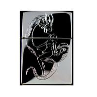 Lighter - Dragon Curse HD High Polish Chrome - Star Int. Inc Brand