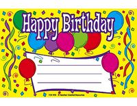 Teacher Created Resources Happy Birthday Awards (1931)