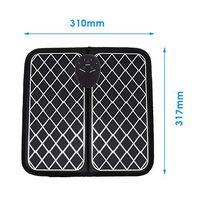 DZSF Electric EMS Foot Massager ABS Physiotherapy Revitalizing Pedicure Tens Foot Vibrator Wireless Feet Muscle Massager,B