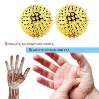 Lironheel A Pair of Magnetic Hand Palm Acupuncture Ball Needle Massage Hand Pain Relief Massage Health Care Equipment