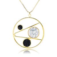 SHAREMORE Multifunction Smart Jewelry for Woman, Wearable Personal Smart Safety Device with App-Enabled, Emergency Call, Wireless Charging Waterproof, Important Information Reminder (Necklace A)